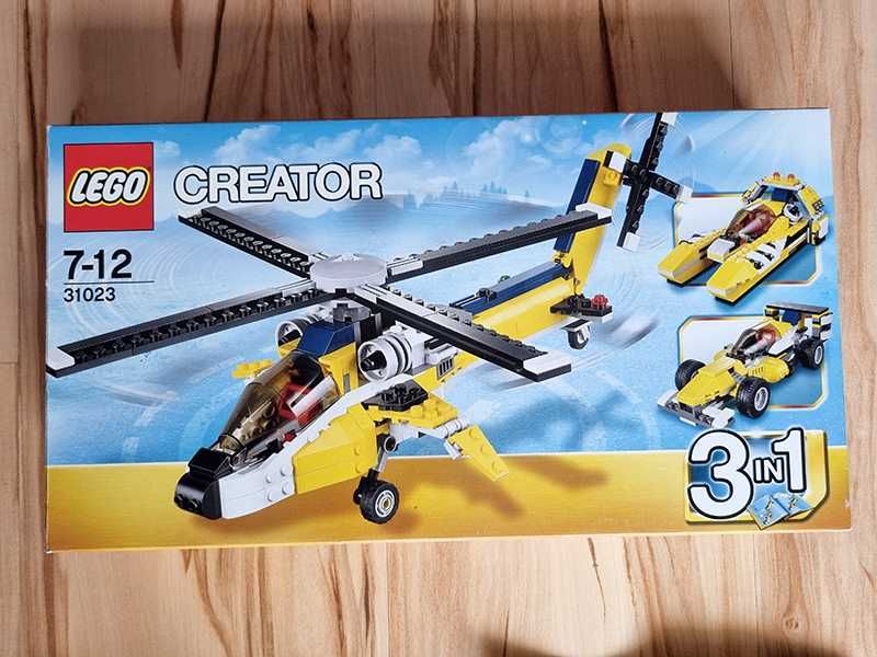 Lego Creator 31023 Szybkie Pojazdy - komplet z pudełkiem