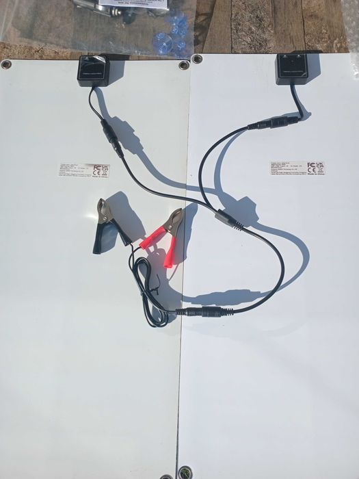 2 солнечные панели.Новые