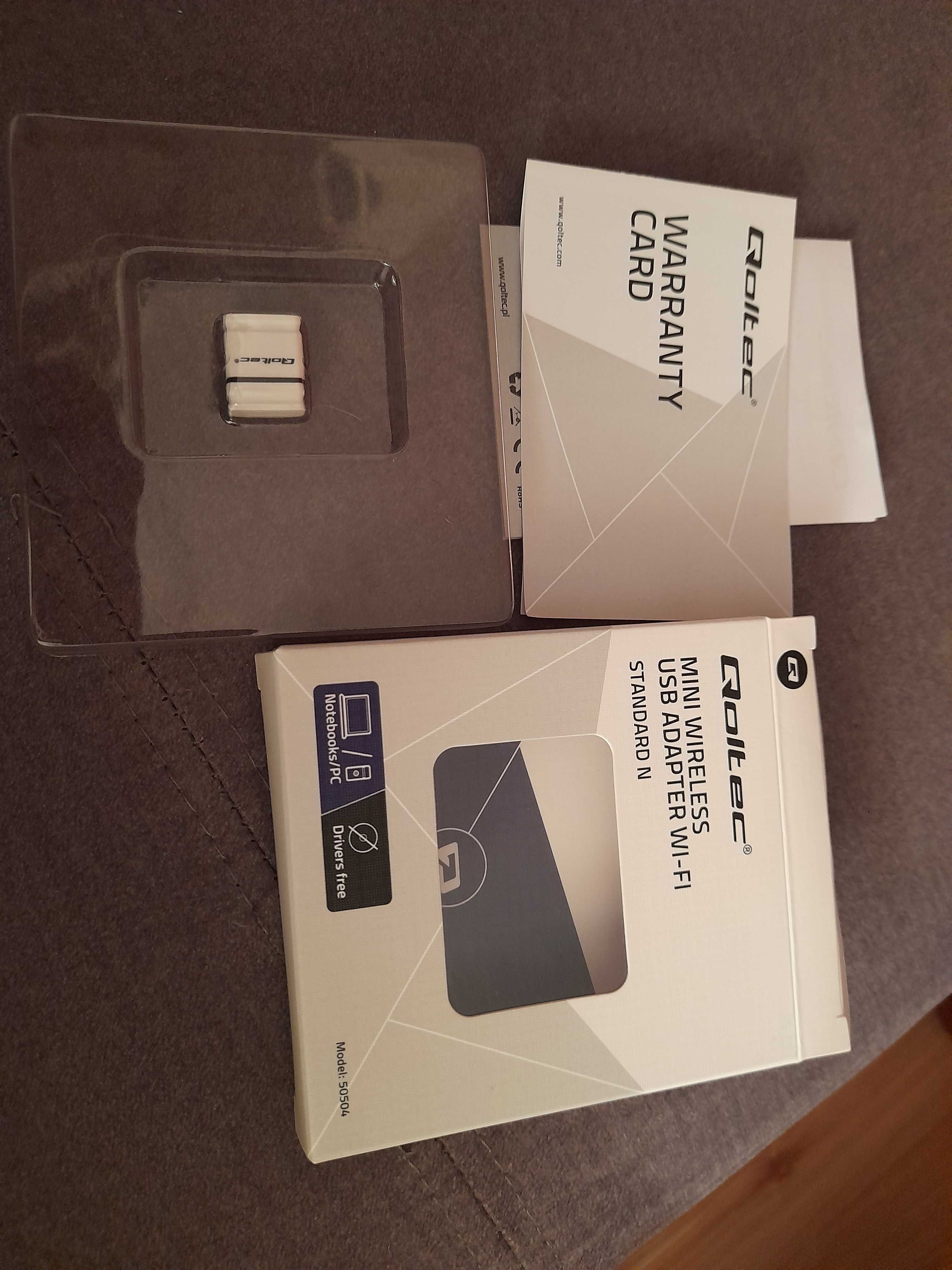Mini usb Adapter Wi Fi Qoltec