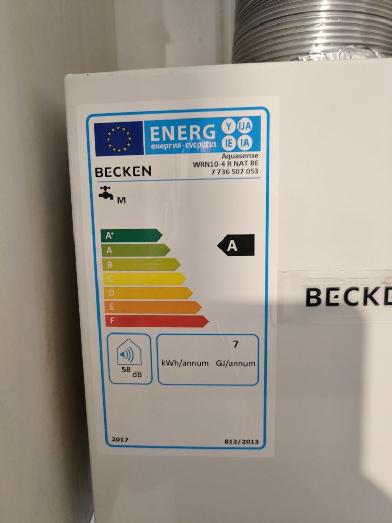 Esquentador Becken Atmosférico - Gás natural