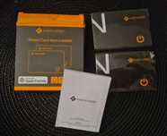 NOVOO lokalizator inteligentny tracker do portfela karta GPS