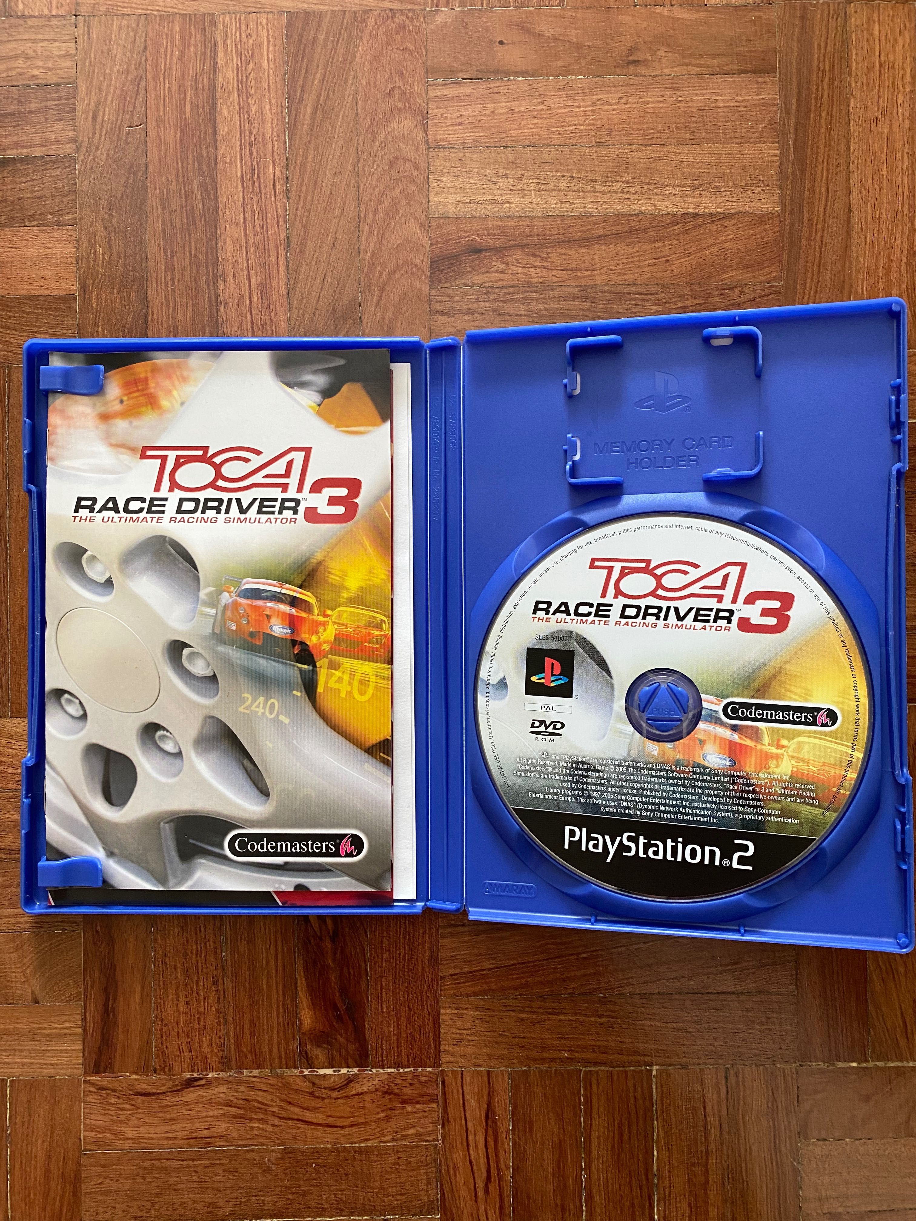 Jogo TOCA Race Driver 3 para PS2
