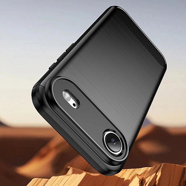 Etui Carbon Case na iPhone 17 Air - czarne