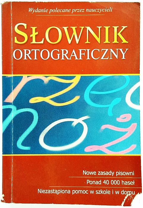 Słownik Ortograficzny Kieszonkowy wyd. Greg