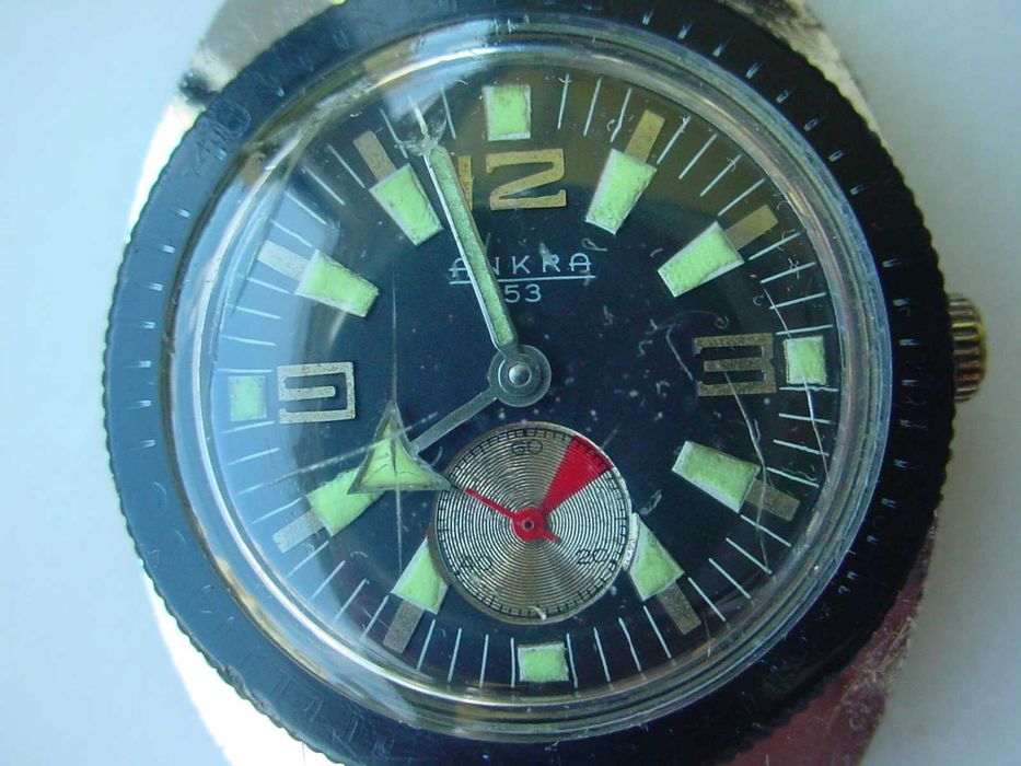 Relógio Corda vintage swiss