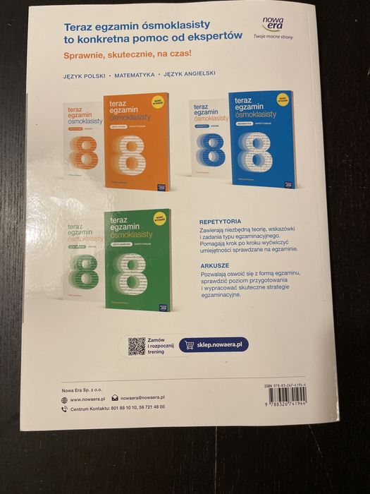 Repetytorium z języka angielskiego e8