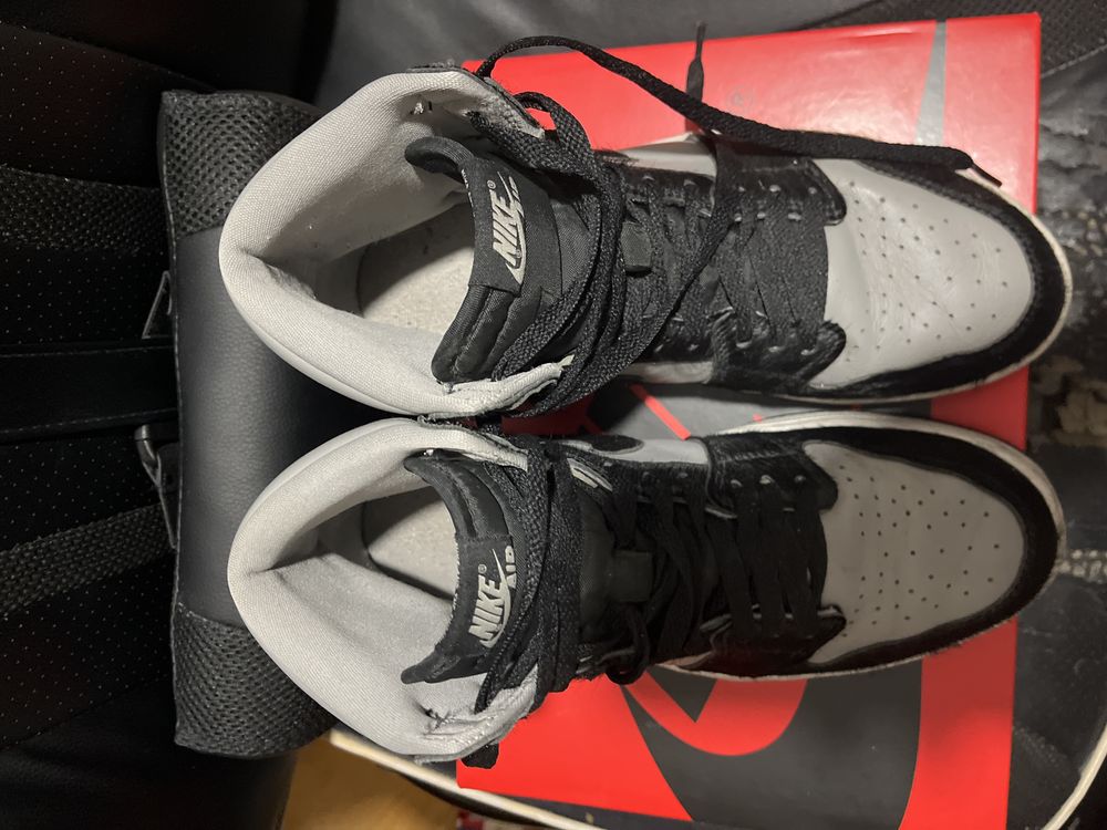 Buty Nike Jordan 1 High retro czarno szare