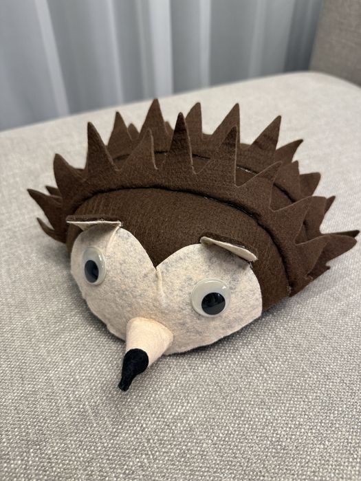 Czapka jeż, jesień