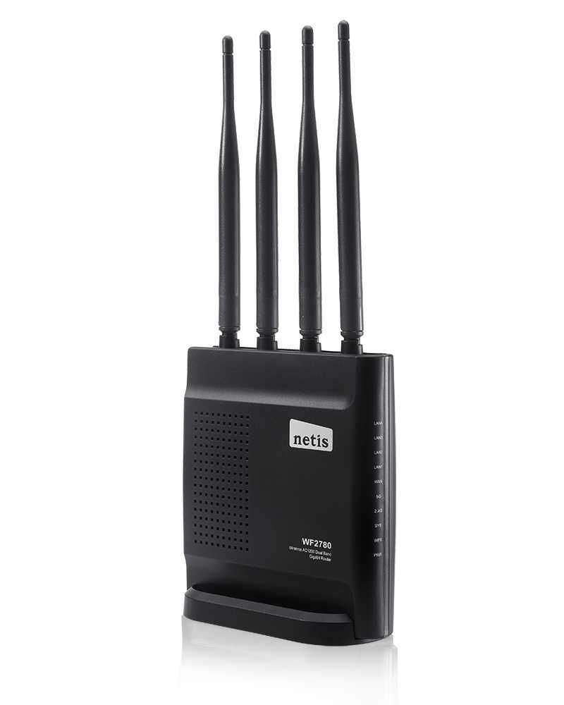 Новый Гигабитный 5 ГГц WI-FI Роутер Netis WF2780 v3 AC1200