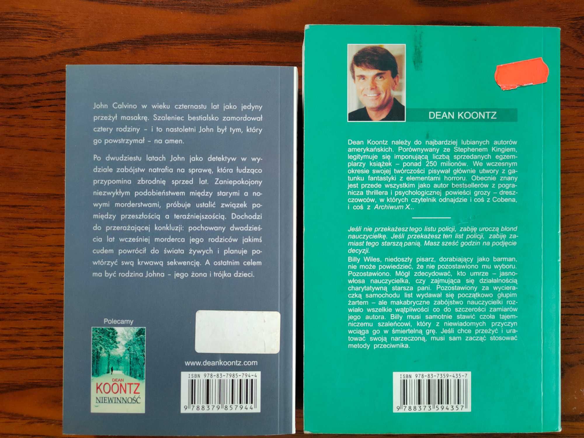 Dean Koontz - Co wie noc + Prędkość