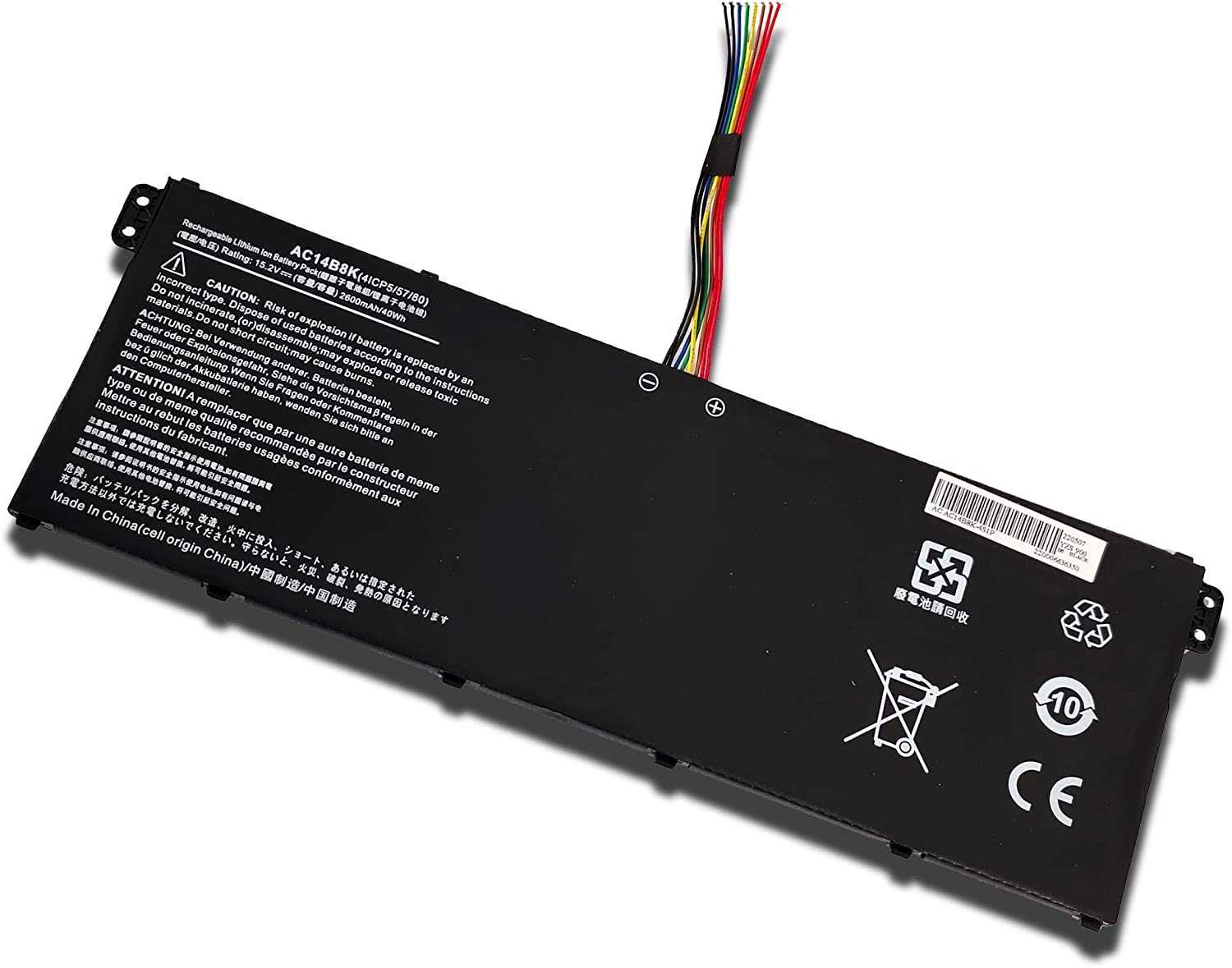 Bateria de Substituição Para Portátil Acer Aspire R5-471T R7-372T