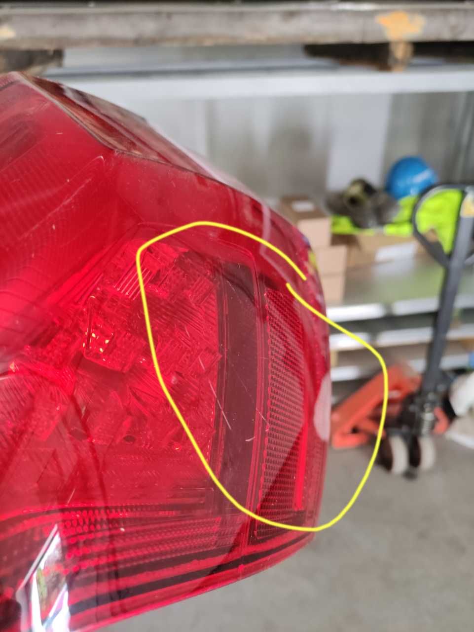 Lampa tył tylna Volvo V90 prawa 2019