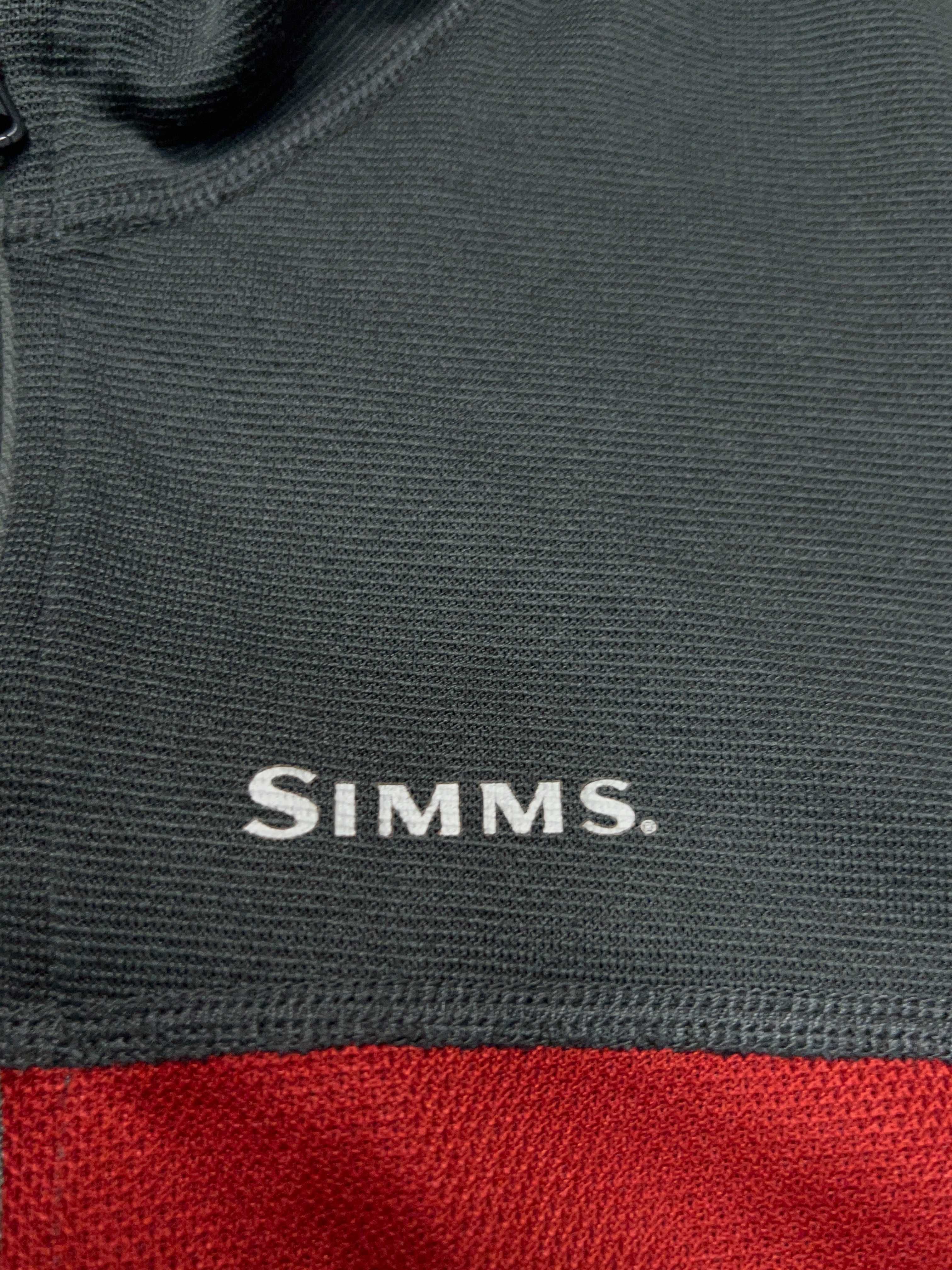 SIMMS чоловіча тонка кофта фліска водолазка риболовля для рибаків L-XL