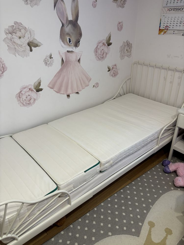 Łóżko ikea Minnen rozsuwane