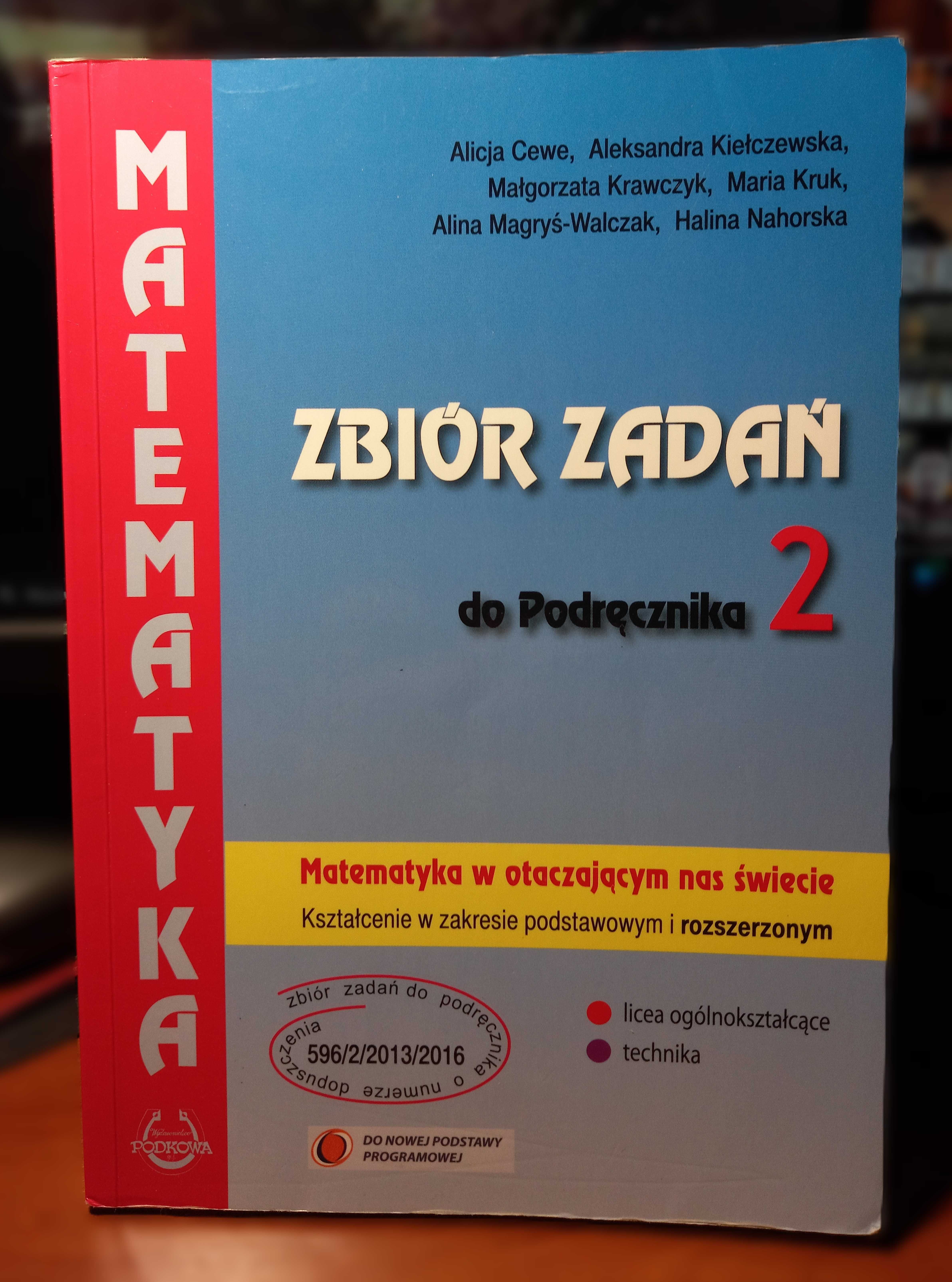 Matematyka Zbiór zadań do podręcznika 2 - Podkowa