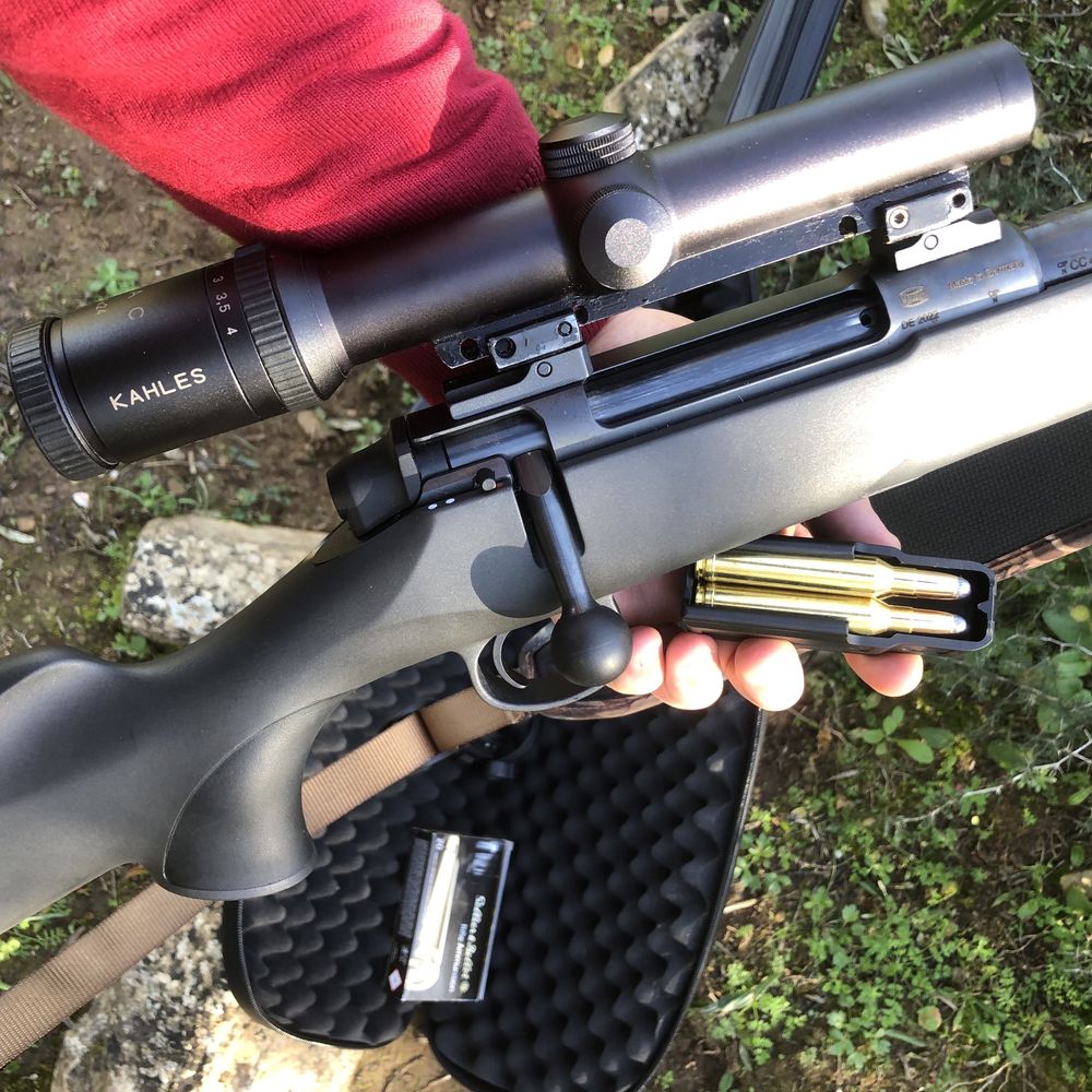 Mira batida Kahles helia c 1,1-4x24 encaixe leupold