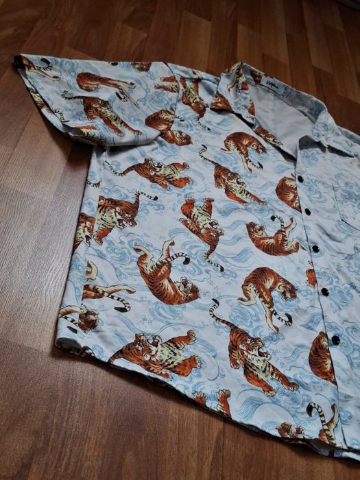 Сорочка гавайка в японському стилі Vatpave (кімоно)