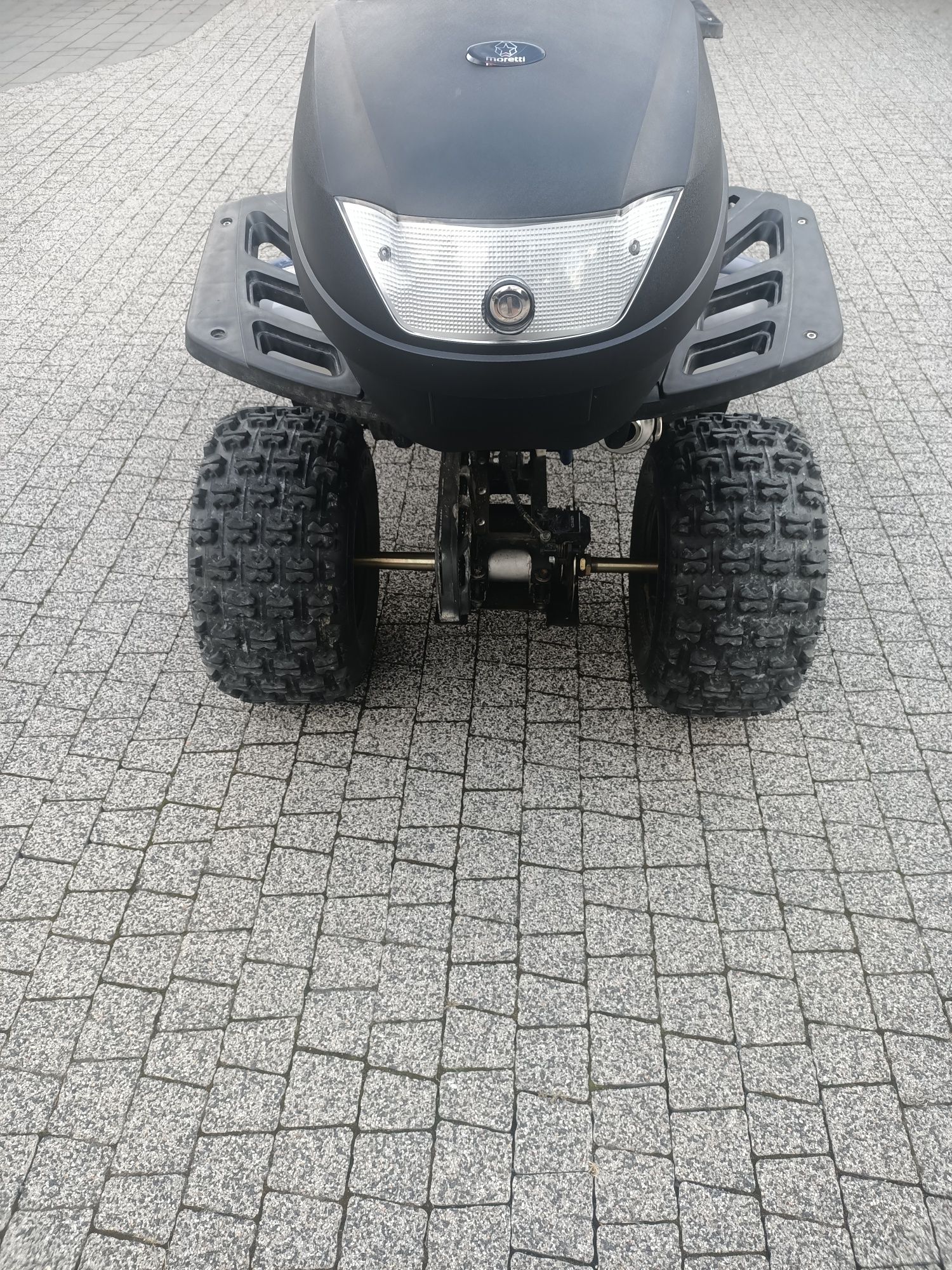 Quad125 z nową ramą i silnikiem