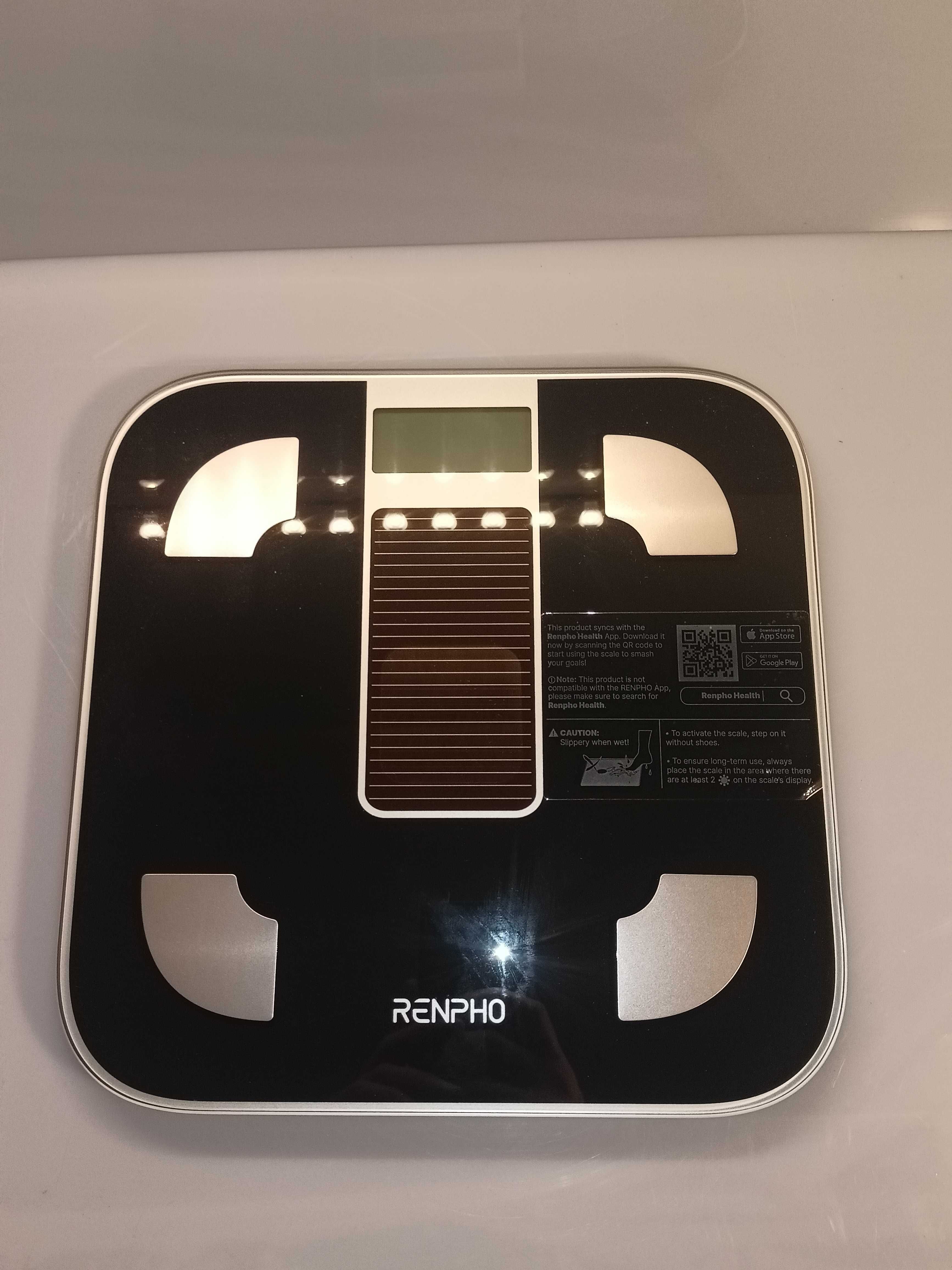 Waga łazienkowa Renpho R-A012 bluetooth, analiza tkanki tłuszczowej