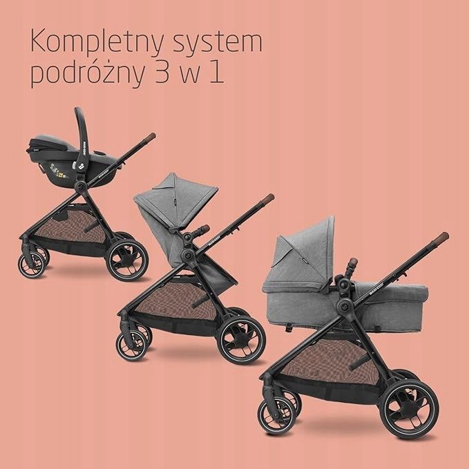 Maxi Cosi Zelia S Trio WÓzek Wielofunkcyjny 3w1