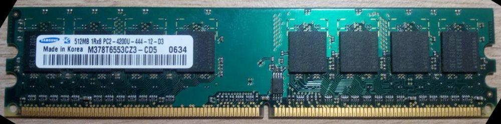 Pamięć RAM Samsung 512Mb DDR2 533MHz M378T6553CZ3-CD5