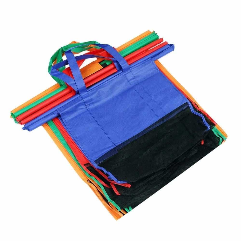 Saco de Compras Reutilizáveis | Conjunto de 4 para Carrinho de Compras