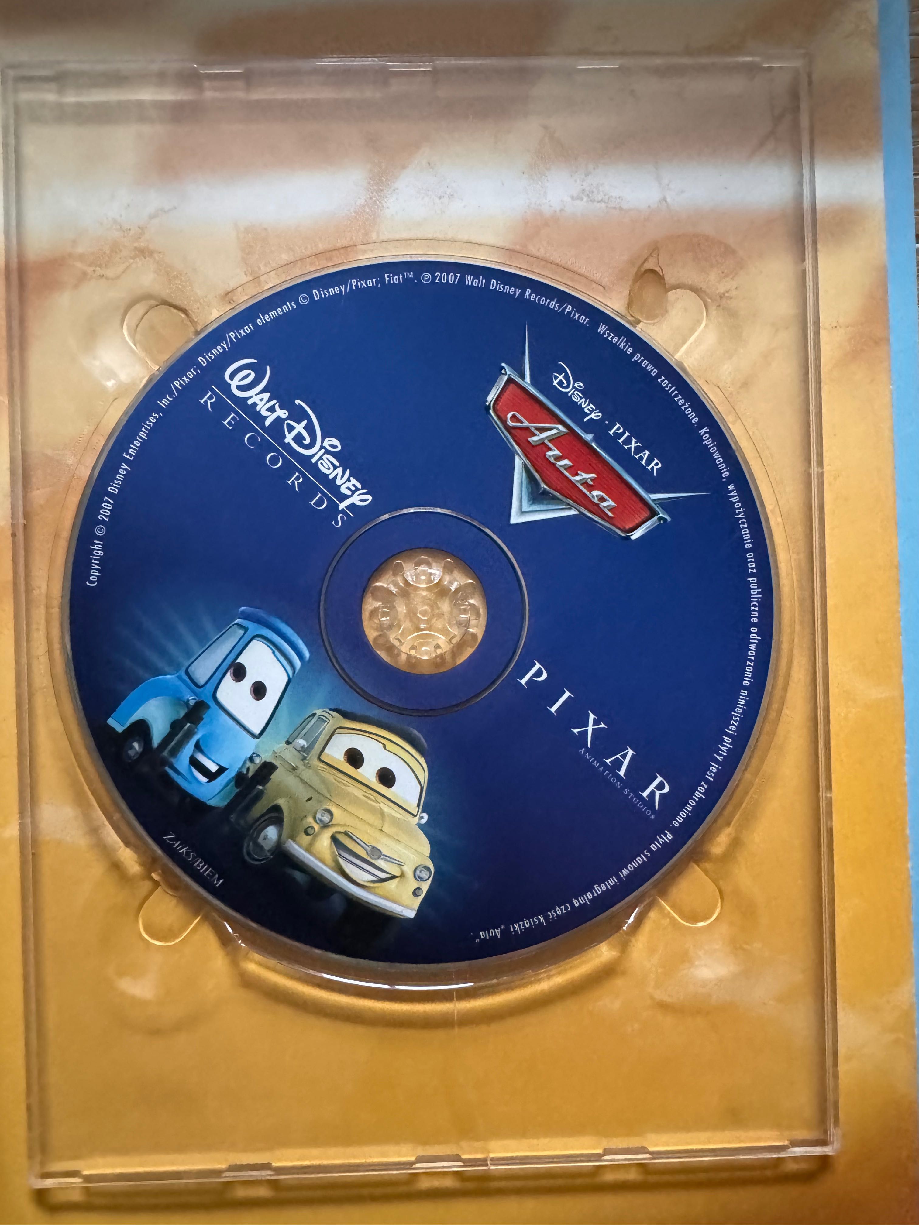 AUTA Disney Książka + CD