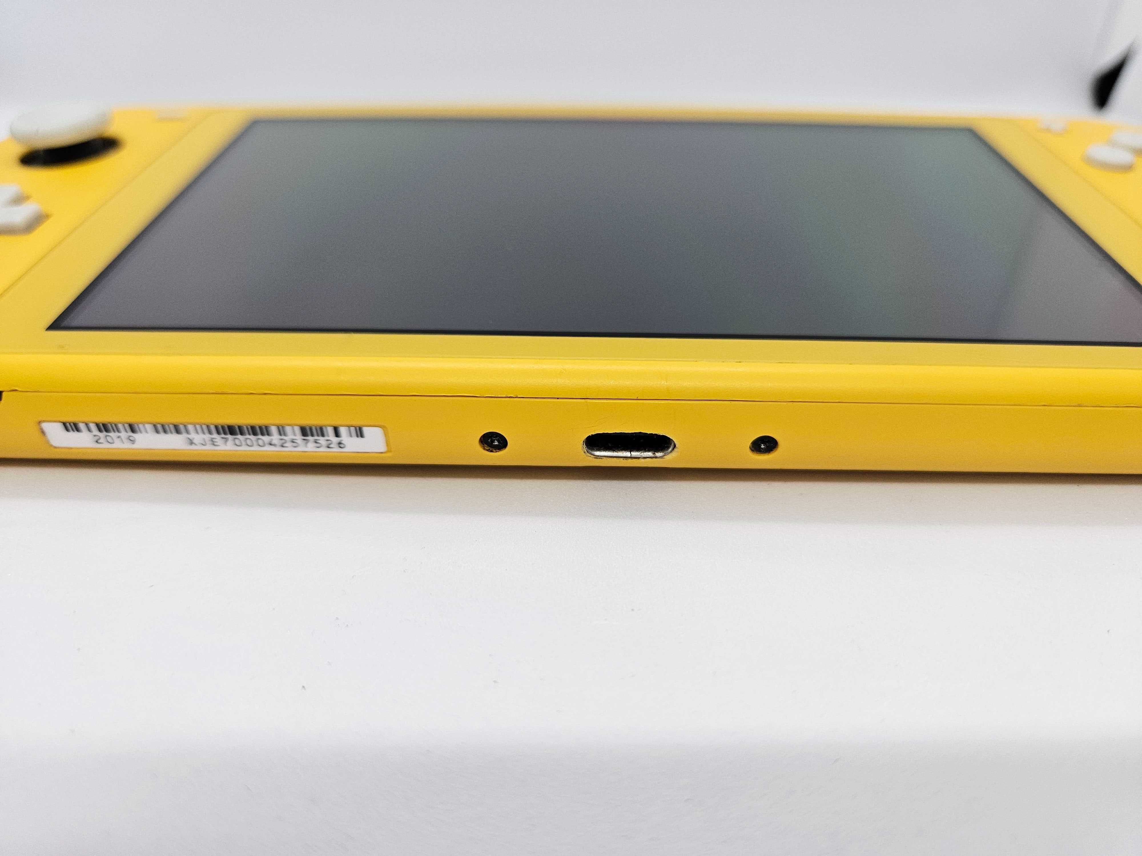 Konsola Nintendo Switch Lite Yellow Żółta + Zasilacz