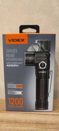 Ручний(налобний) ліхтарик Videx A105RH ОЛХ доставка