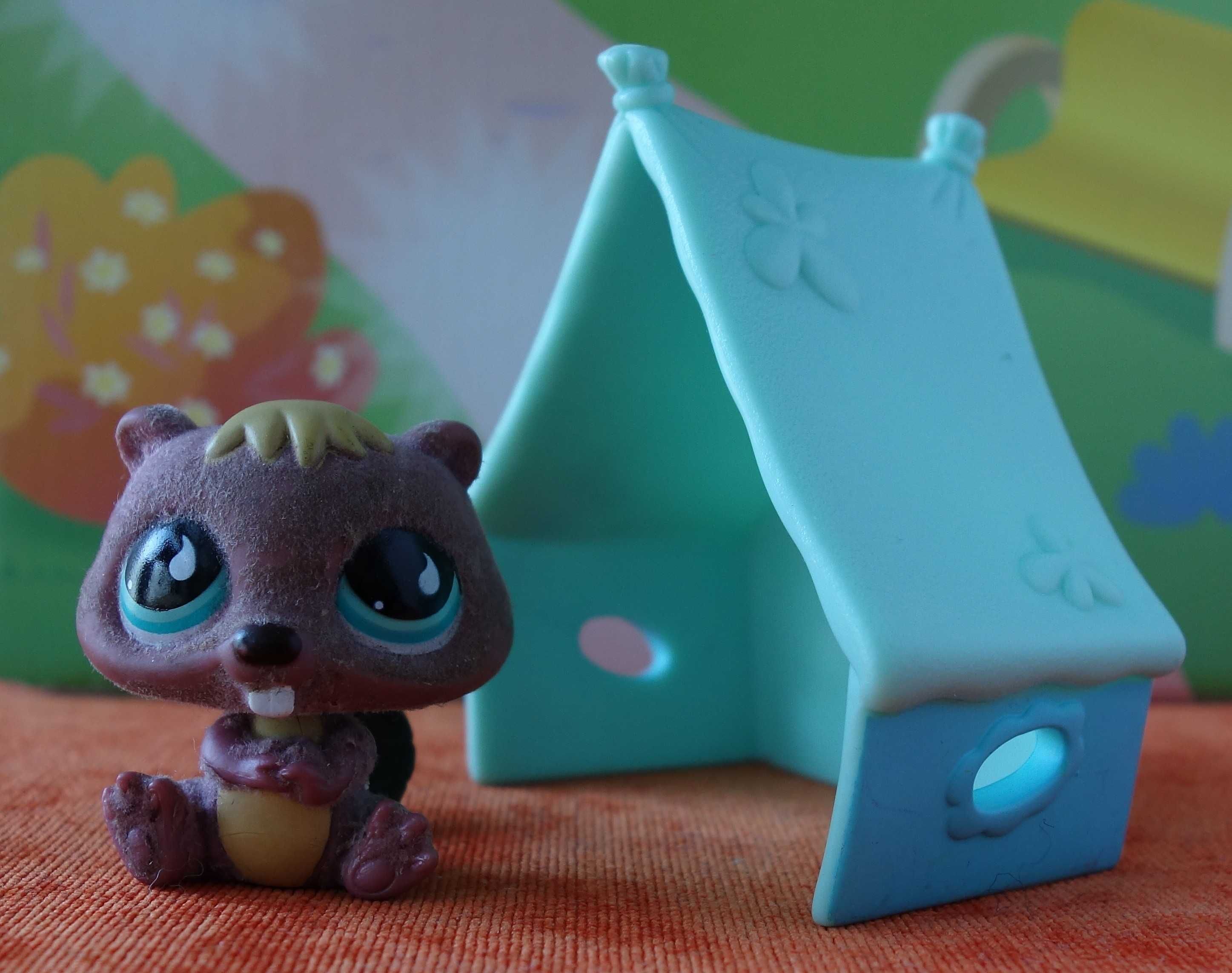 Littlest Pet Shop, LPS - figurka Bóbr #810 HASBRO