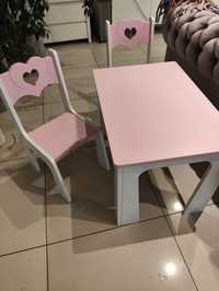 Komplet krzesełka i stolik dla dziecka
