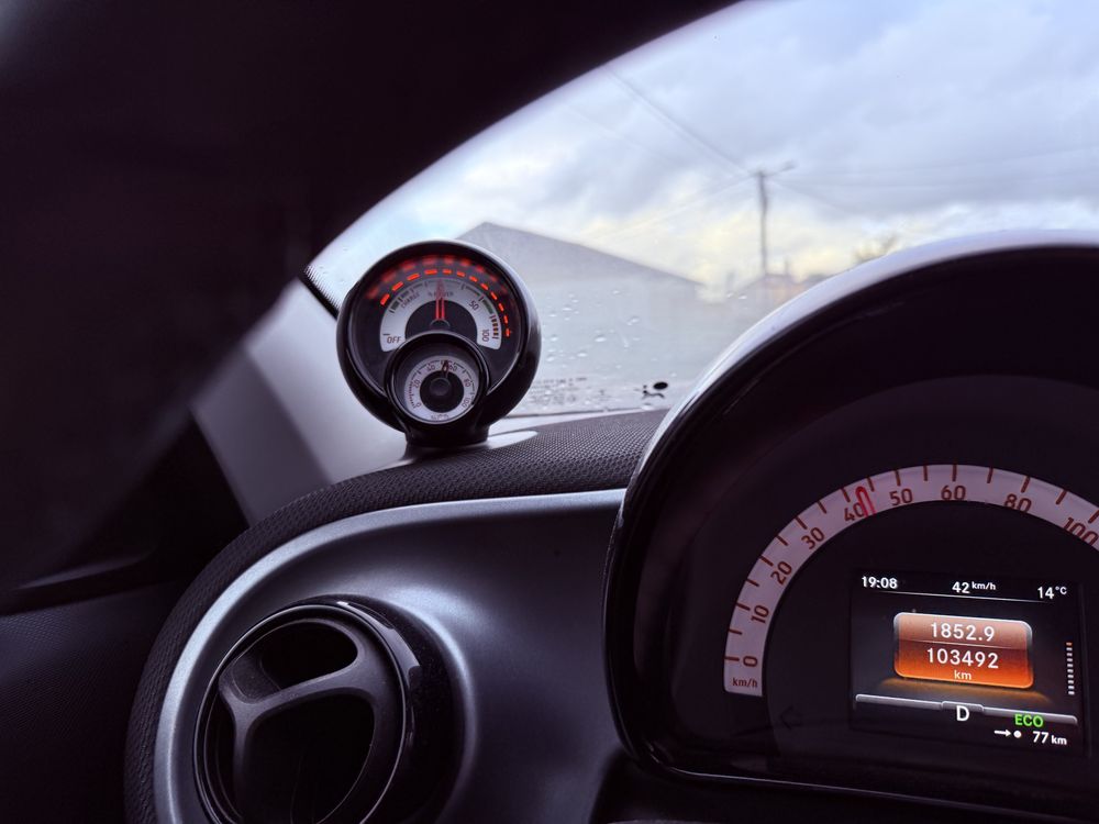 SMART FOURFOUR PASSION EQ - 100% eletrico com Teto Panorâmico duplo