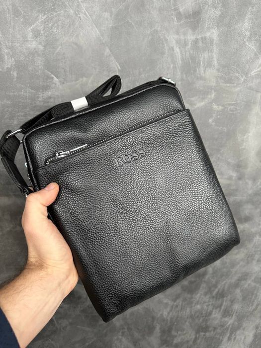 Мужская сумка Hugo Boss Чоловіча сумка через плече хьюго барсетка