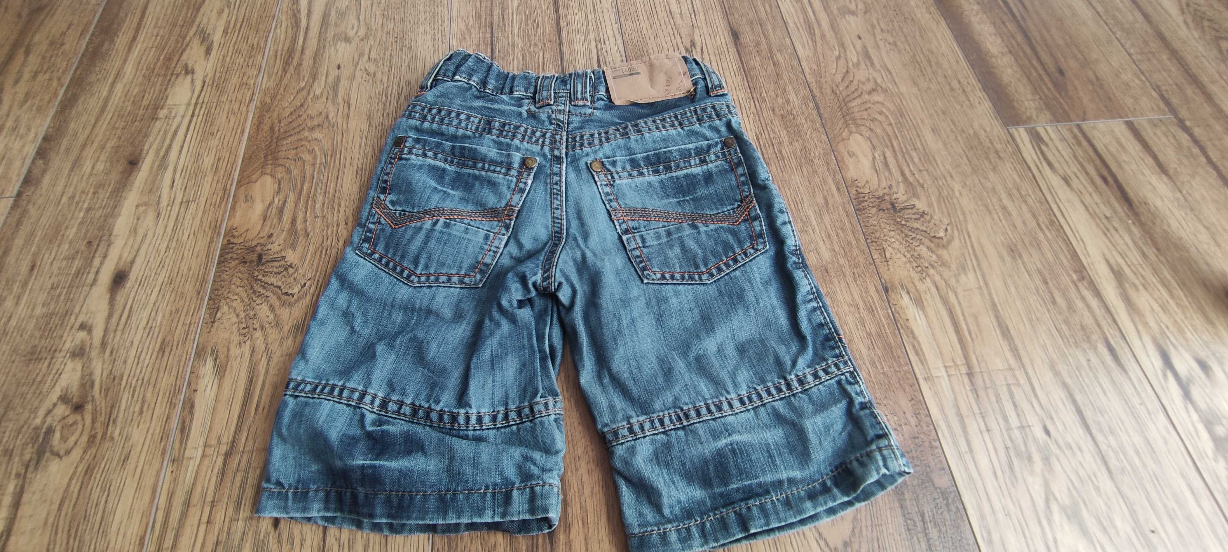 Spodenki jeans r.98