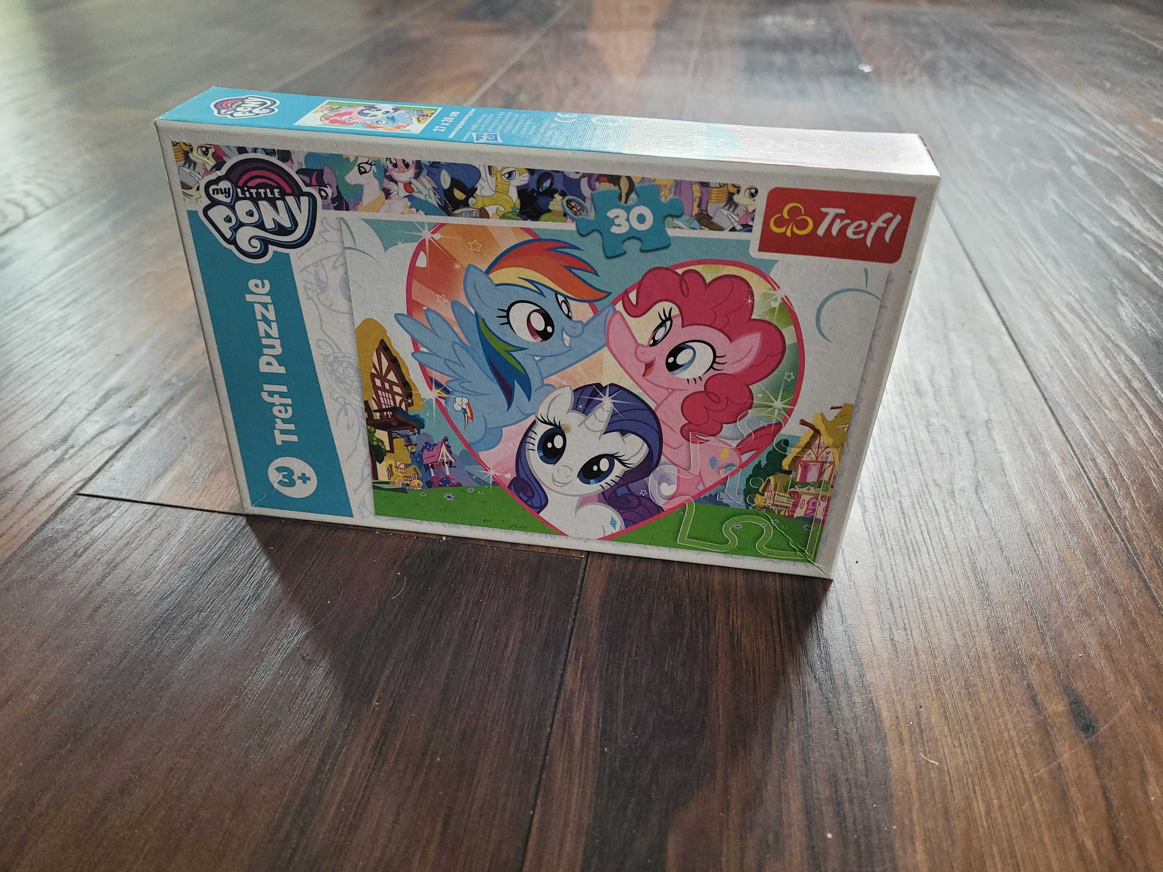 Puzzle Trefl  kucyki pony My Little Pony 3+ 30 elementów