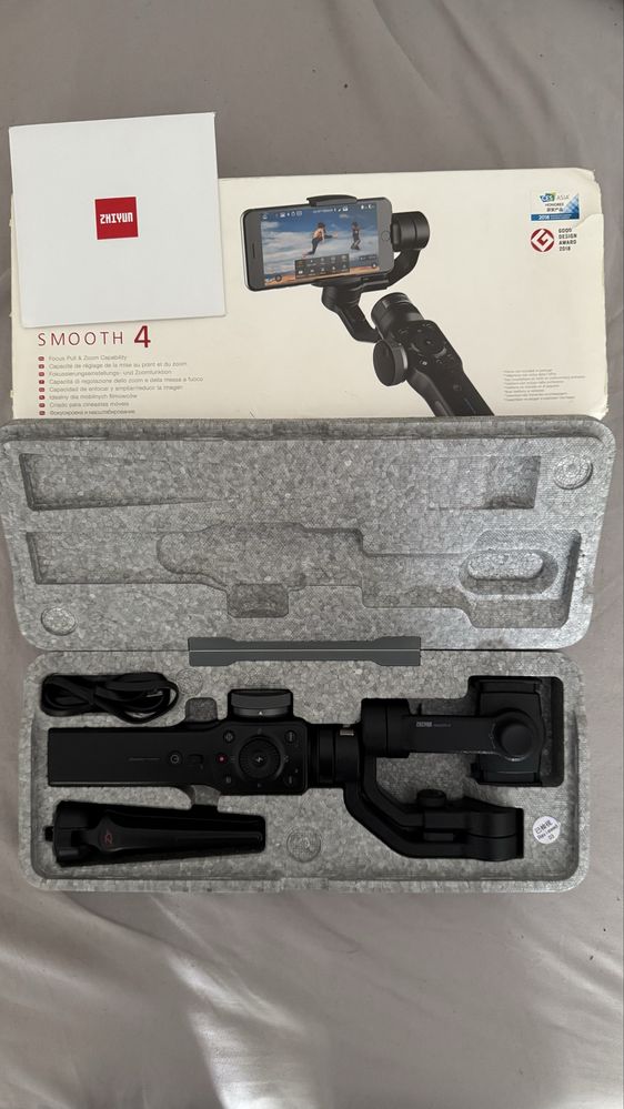 Gimbal Zhoyun Smooth 4 estabilizador como novo