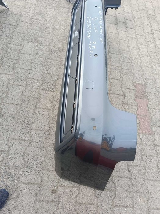 Zderzak tył Audi A4 B8 S-line Lift