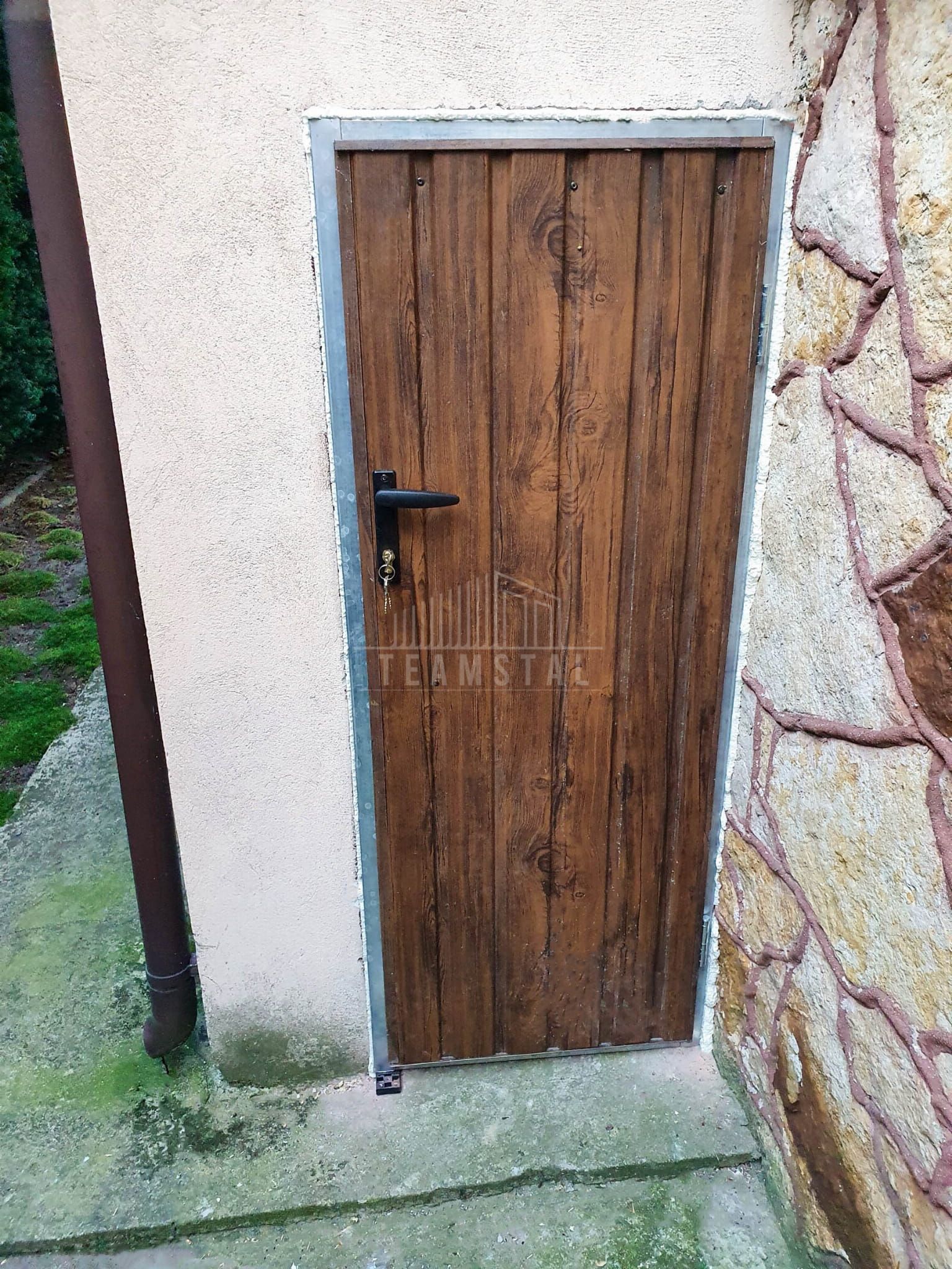 Drzwi stalowe na wymiar ocieplone drzwi stalowe TS813