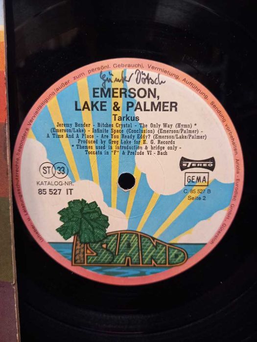 Emerson, Lake & Palmer – Tarkus, płyta winylowa