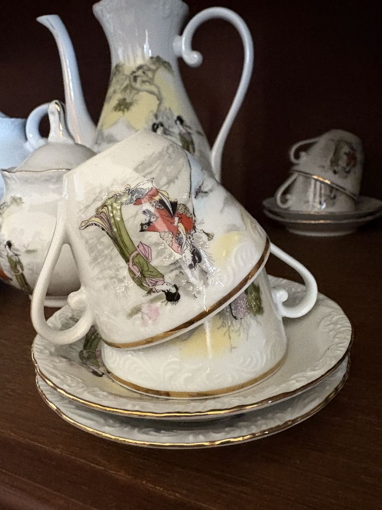Serviço jantar + chá porcelana SPAL Portugal