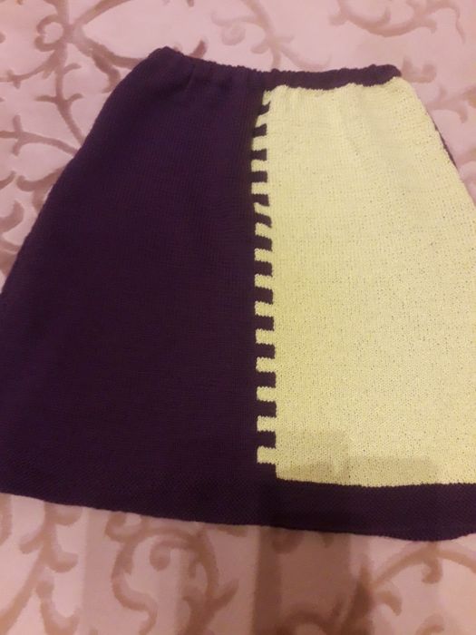 Юбка,ручная вязка