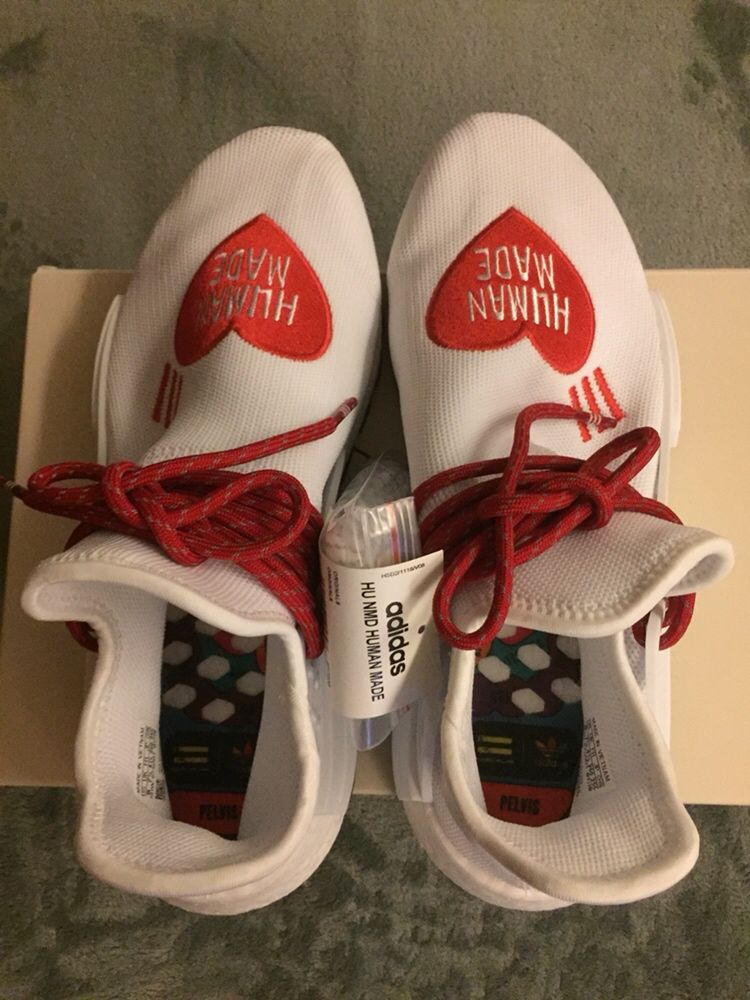 Adidas Hu NMD (Pharell Williams) Human Made tamanho 41 (8 US)