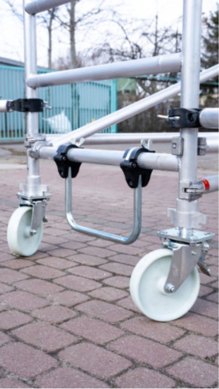 Rusztowanie Drabex RA 1130 R-R aluminiowe jezdne 4 poziomy