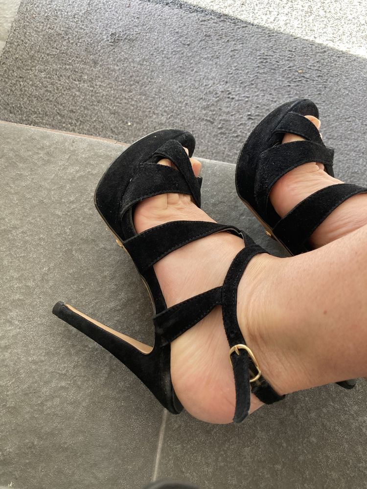 Sandalias Prof salto alto