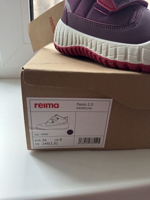 Reima нові черевики ботинки 24 р