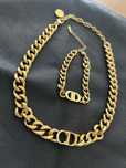 Conjunto colar + pulseira
