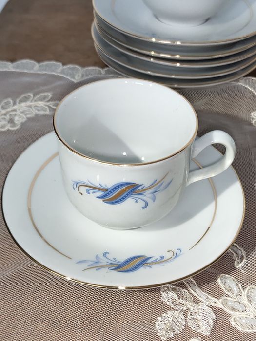Кафейний сервиз Thun Karlovarský porcelán Чехія