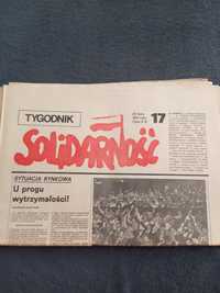 Archiwalny tygodnik gazeta Solidarność nr. 17 z 1981 roku