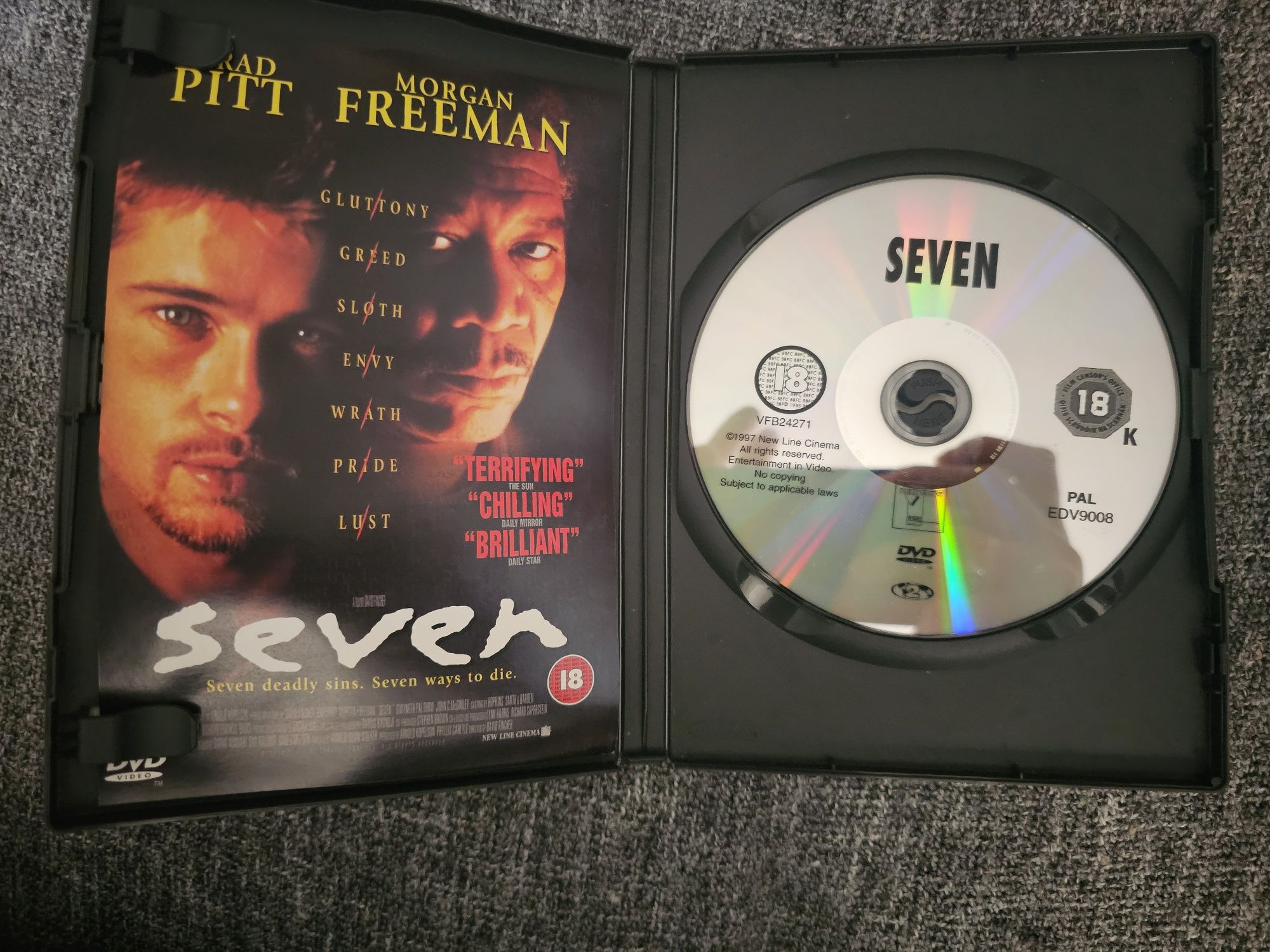 "Seven" J.angielski DVD.