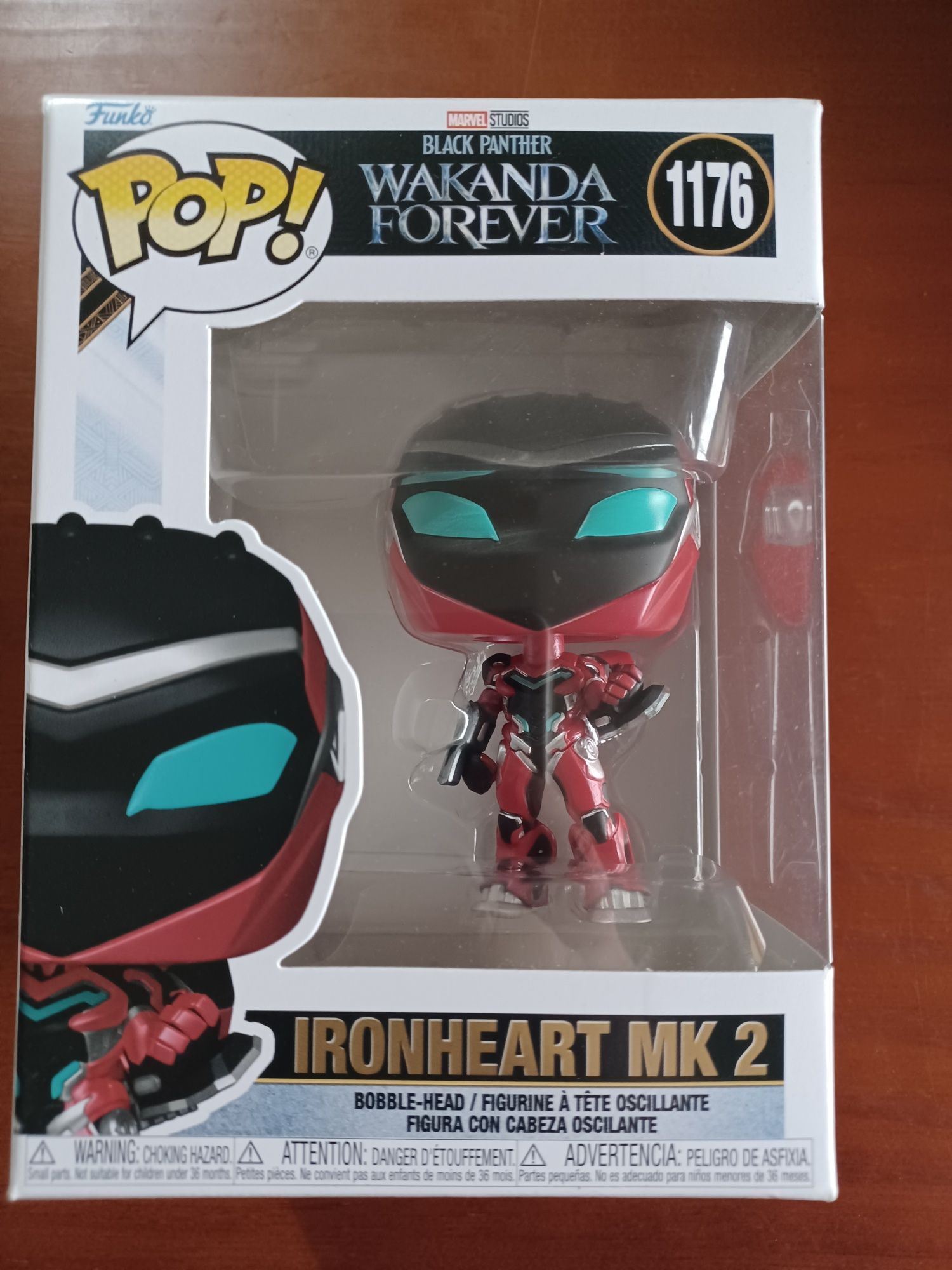 Funko Pop Ironheart - 1176
Da Marvel - Black Panther - Wakanda